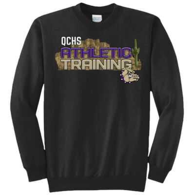 Unisex QCHS Athletic Training Bulldog Crewneck Thumbnail