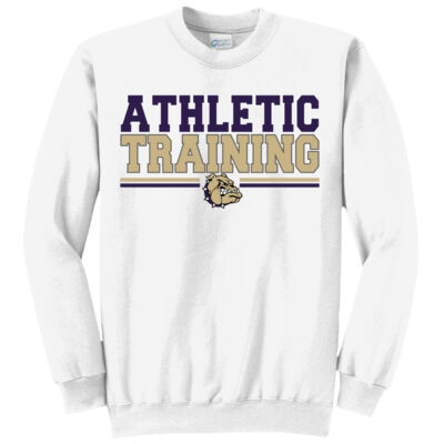 Adult Athletic Training White or Black Crewneck Sweatshirt Thumbnail