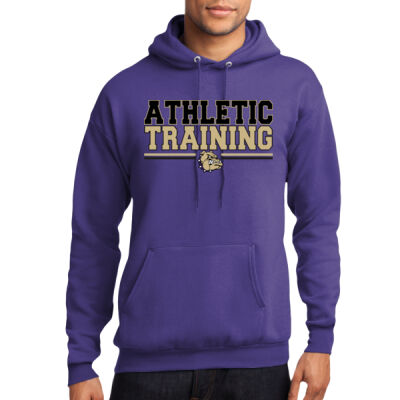 Adult Athletic Training Purple Hoodie Thumbnail