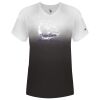 Women's V-Neck Ombre T-Shirt Thumbnail